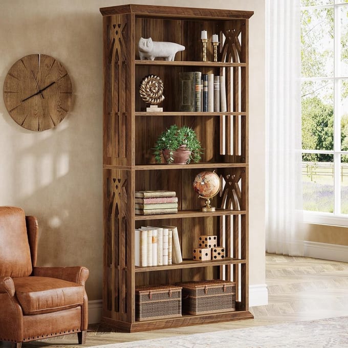 Luxe Boekenkast – 70x30x180 cm – Industrohome
