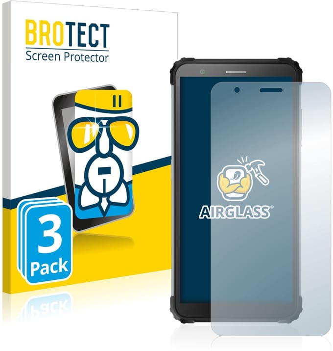 Screenprotector 3 Stuks voor Blackview BV6600 Pro Beschermglas transparant