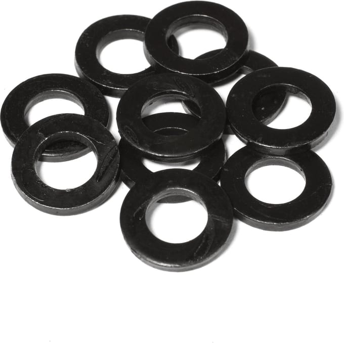 Wovar Sluitringen Zwart M6 | Doos 100 stuks