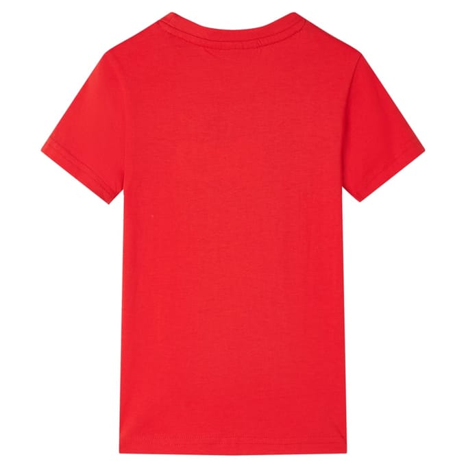 vidaXL - Kindershirt - 92 - rood