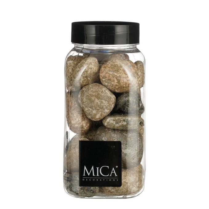 Mica Decorations Decoratie Stenen - 650 ml - Beige