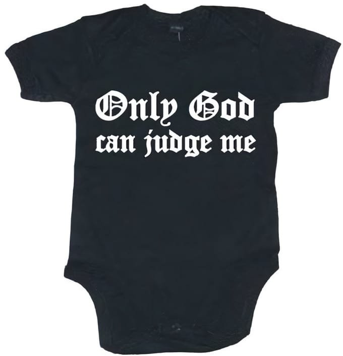 Hybris Kinder Only God Can Judge Me Body SH-13-10378-L71