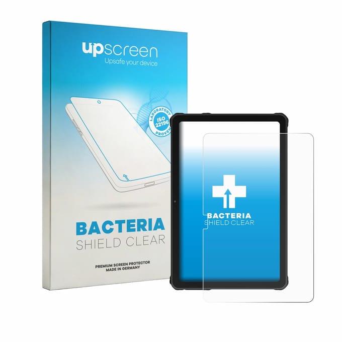 upscreen - Screenprotector voor Oukitel RT10 - Folie Beschermfolie transparant antibacterieel