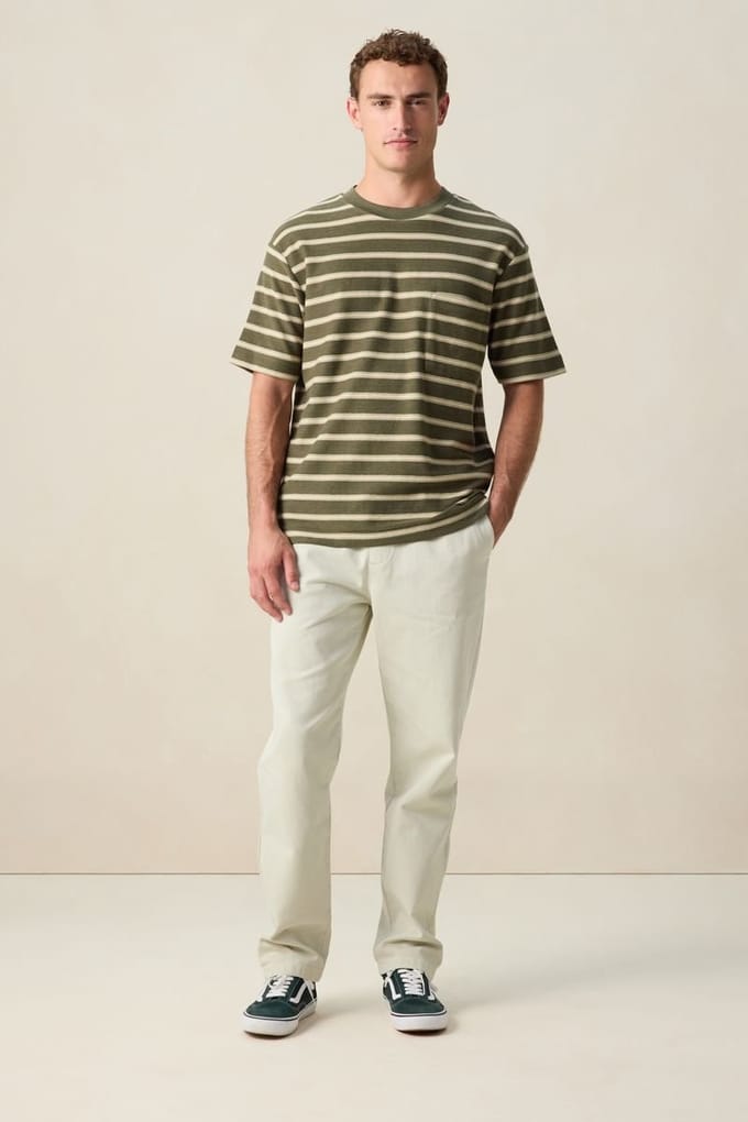 Sissy-Boy - Beige mid-rise chino