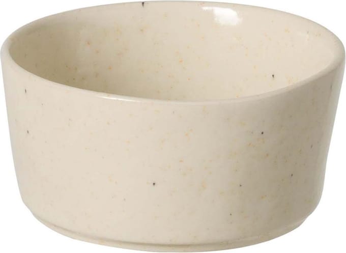 Costa Nova - servies - boterbakje Lagoa creme - aardewerk - H 3,9 cm