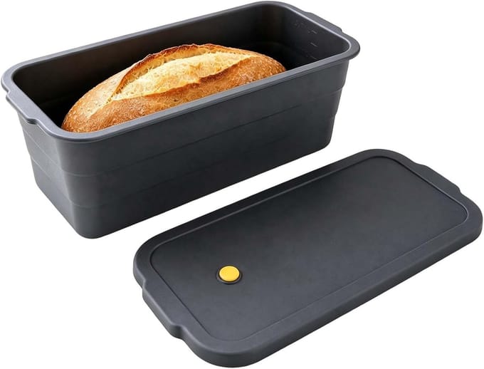 Broodvorm met Deksel - Broodblik Bakvorm - Zelf Brood Bakken - Extra Groot Versterkt