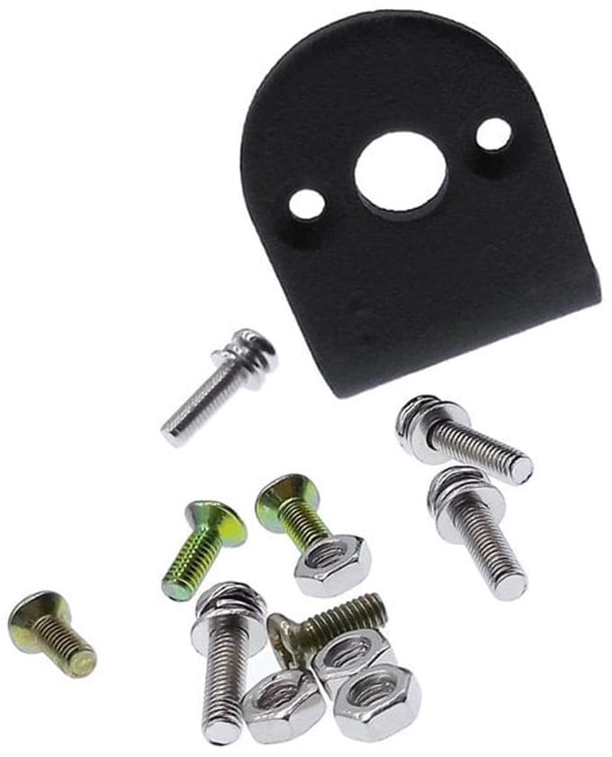 OTRONICÂ® Aluminium 25mm reductiemotor Beugel met 6 schroefjes