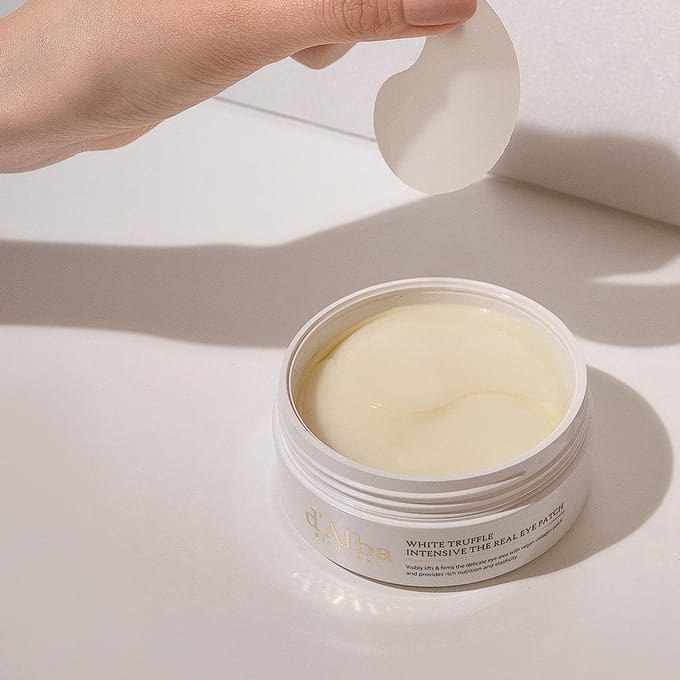 Dalba-truffe blanche intensive LE vrai patch pour les yeux