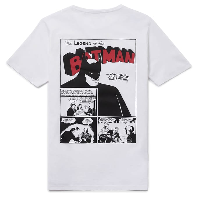 Batman 80th Anniversary 40s Legend t-shirt - Wit - L
