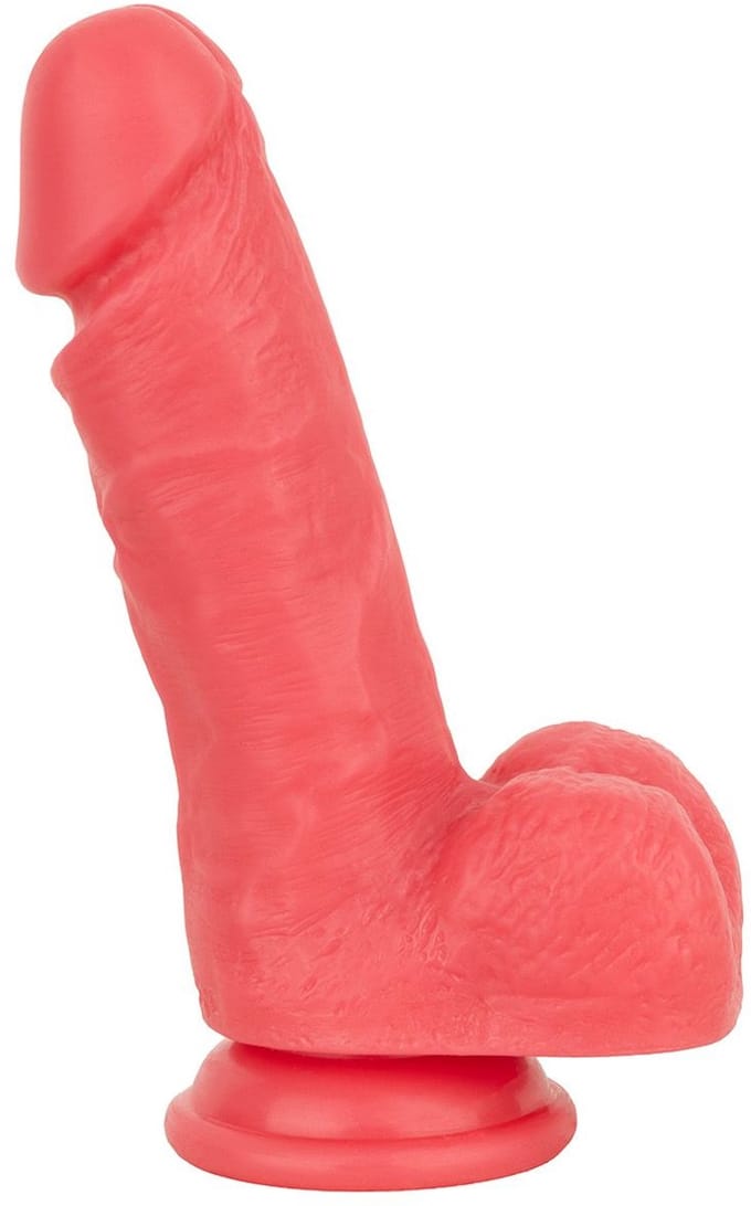 EasyToys Dildo - With Balls Pink - 17,5 cm