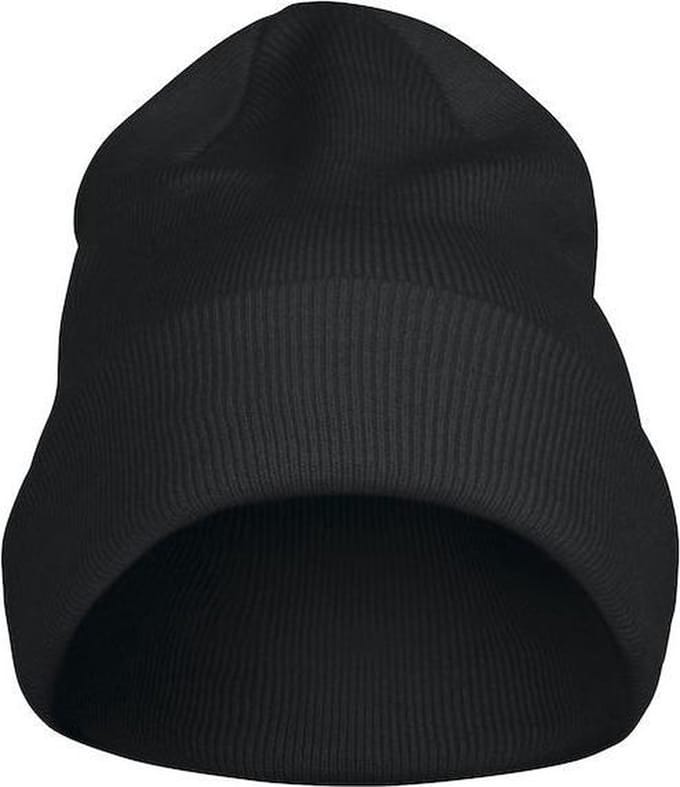 Printer Beanie - Muts - Unisex - dames - heren - Zwart - one size - skimuts