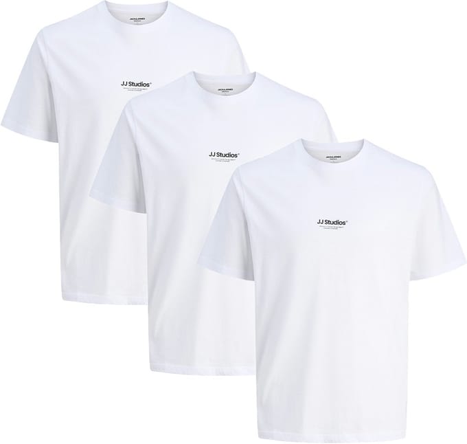 Jack & Jones Heren t-shirt 3 pack Soho