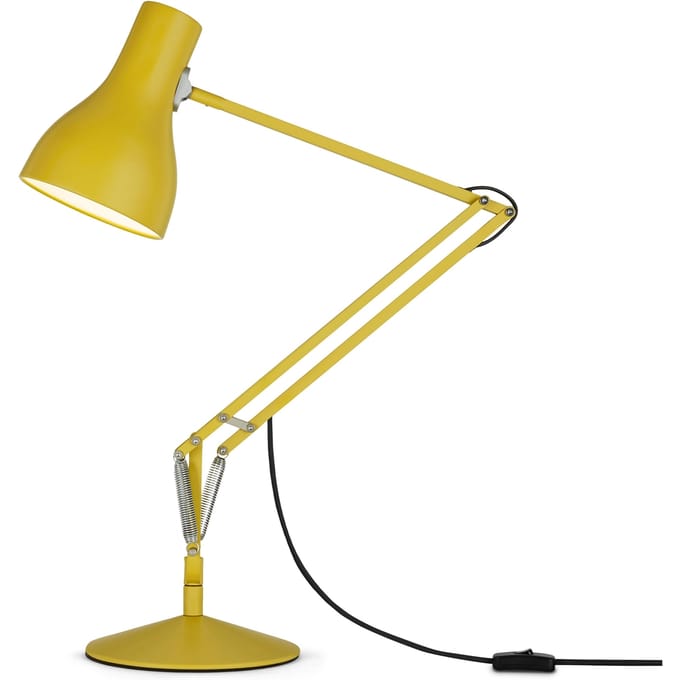 Anglepoise Type 75 Tafellamp Anglepoise + Margaret Howell Okergeel