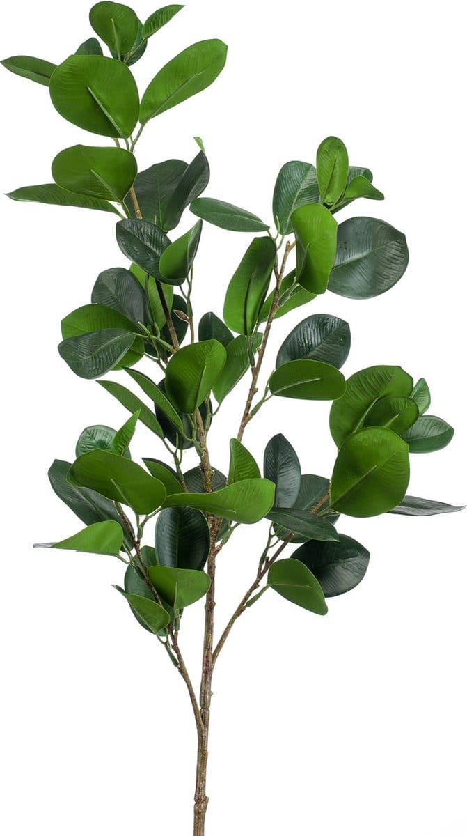Emerald - Kunsttak Ficus Panda 90cm - Kunstplant voor binnen
