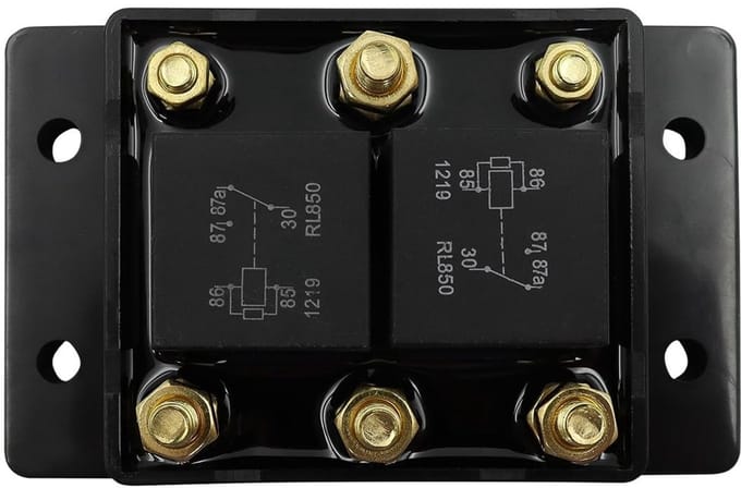 Forward/Reverse Relay Module - Voor Motoren en Winches - Betrouwbaar en efficiënt - 12V - Geschikt voor diverse toepassingen - Voor het a..