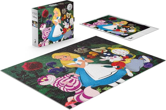 CEACO - ALICE AUX PAYS DES MERVEILLES ET SES AMIS - PUZZLE 1000 PIECES - STUKJES - SILVER COLLECTION