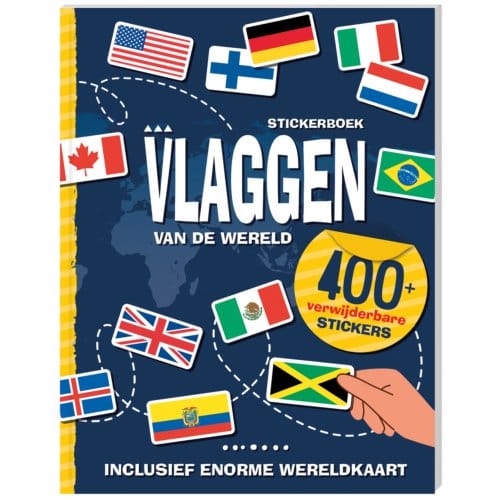 Stickerboek Vlaggen Van De Wereld - Interstat