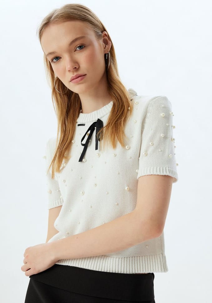 Ronde kraag Normaal Sweater