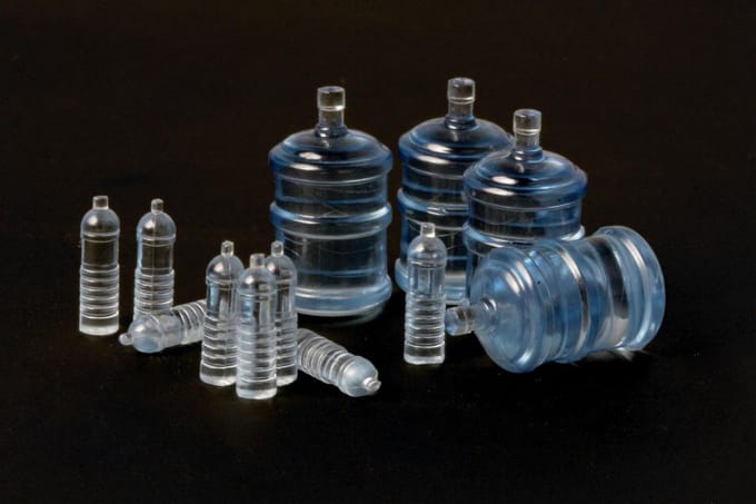 Meng Model Modelbouwpakket Diorama - MENG SPS010 Water bottles for verhicles or dioramas Plastic - 1:35 - Modelbouw