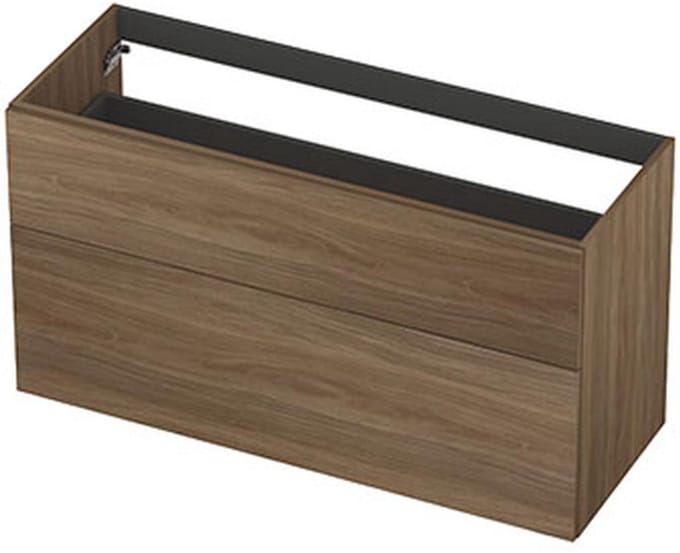 INK - Onderkast 2L A-sym Decor Tbv Grepen - 1200x450x650 Mm - Zuiver Eiken