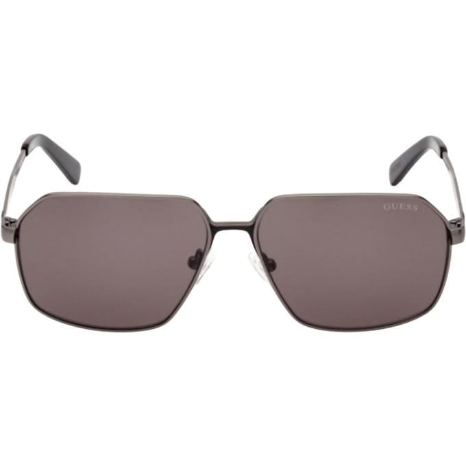 Guess Heren zonnebril met mat montuur (Gunmetal)