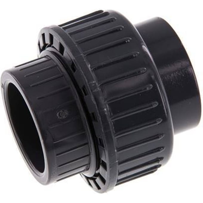 PVC Fitting Lijmmof Recht 32x61mm EPDM [2 stuks]