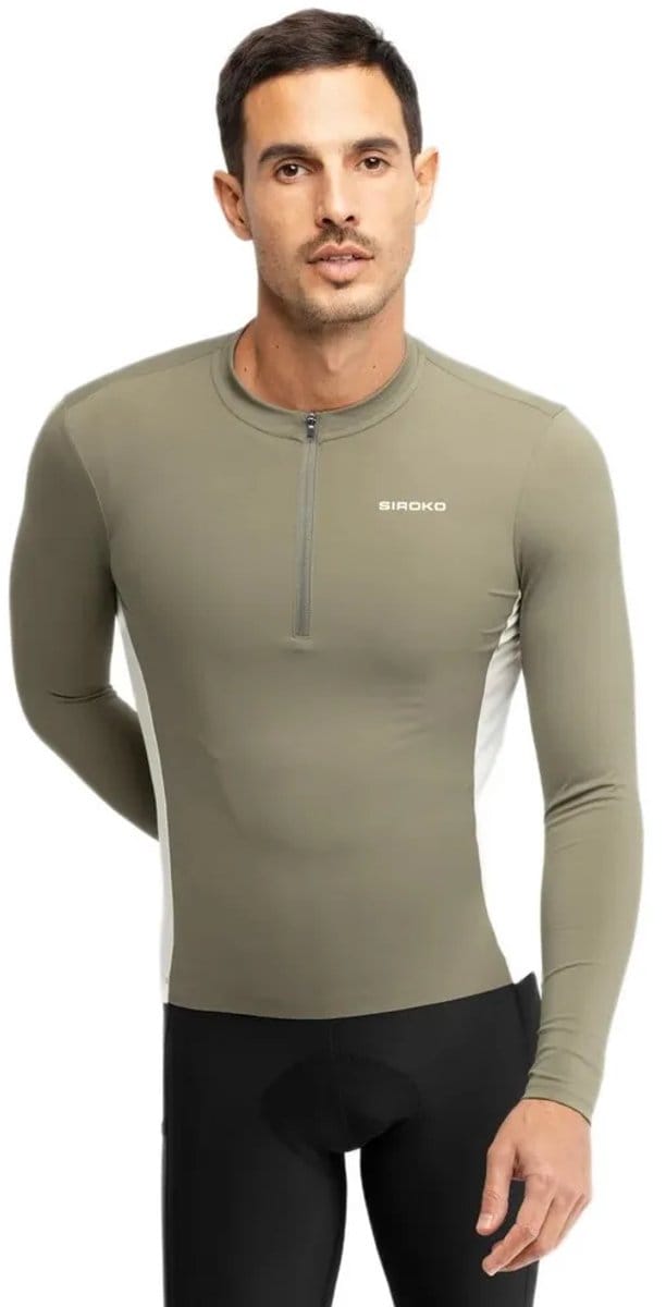 Siroko Gm3 Trailblaze Trui Met Lange Mouwen Groen M Man