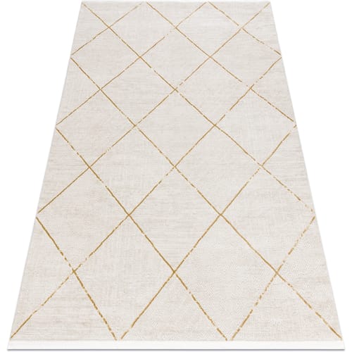 Kleden Rugsx Modern tapijt DUKE 51245 crème / goud 140x190 cm