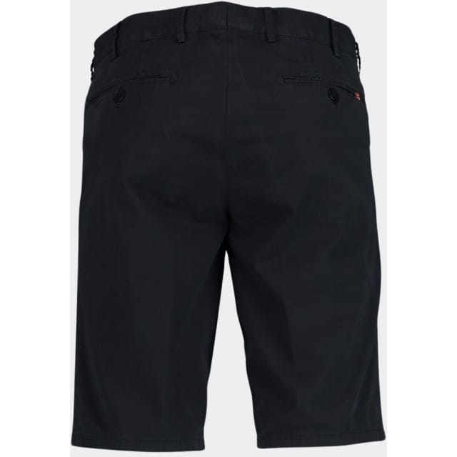 Meyer Bermuda B-Palma Modern Cotton Twill Gabardine Stretch Navy / male