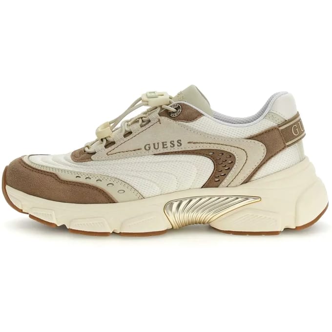 Guess Imeri Sneakers Laag - beige - Maat 37