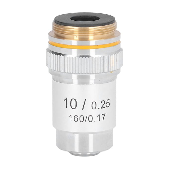 195 Achromatische objectieflens 10X Vergroting Krachtige microscoopobjectieflens 20,2 mm Interface