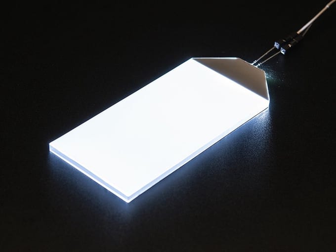 White LED Backlight Module - Large 45mm x 86mm Adafruit 1621