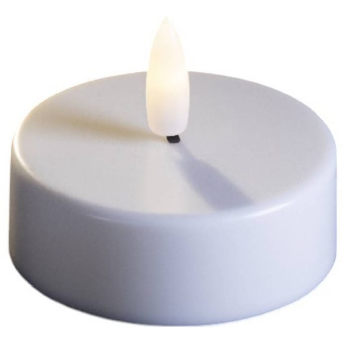 STERNTALER LED theelichtje, wit, Ø 5,7 cm, batterij, set van 4