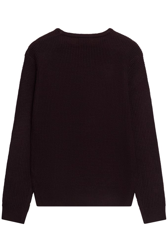 French Connection Crew Waffle Chateaux Größe: L | Pullover Outlet | Herren