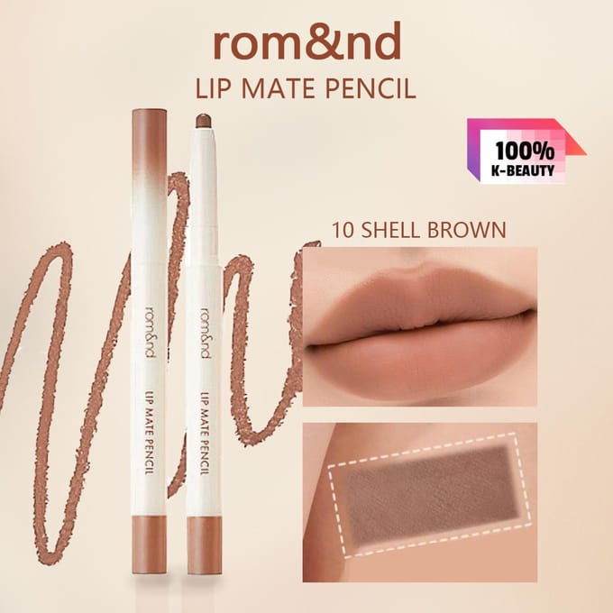Rom Nd Lip Matte Potlood 10 shell brown