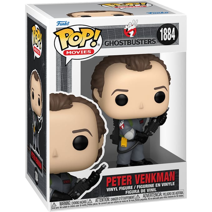 Funko Ghostbusters II Dr. Peter Venkman popfiguur speelgoed.