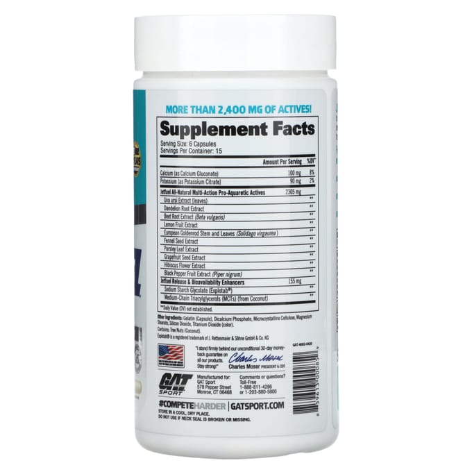 GAT, JETFUEL diureticum, 90 oliecapsules