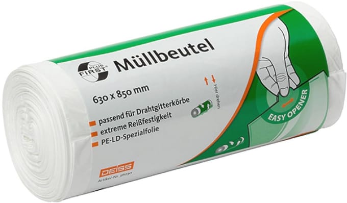 Vuilniszakken 70 L - 40-pack - Sterk en Scheurvast