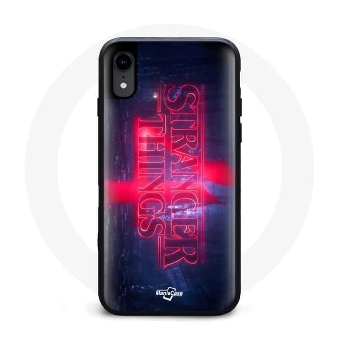 Coque pour Iphone X Stranger Things Logo Transparent Saison 4 Bande annonce 2022