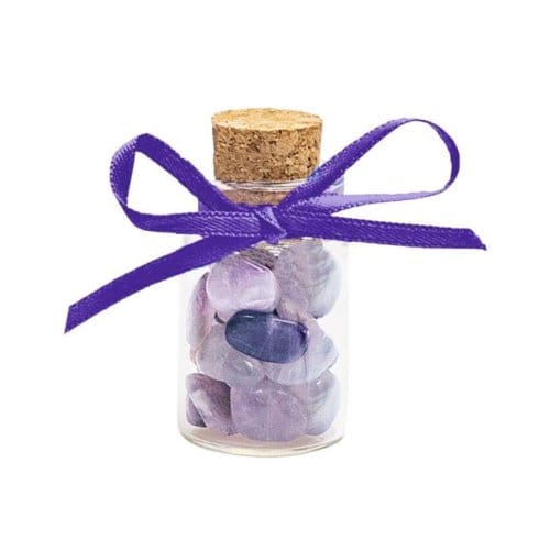 Omm for you mini wensflesje met edelstenen, assorti