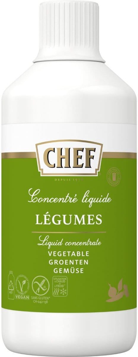 CHEF Vloeibaar concentraat Groenten, 1 x 1L