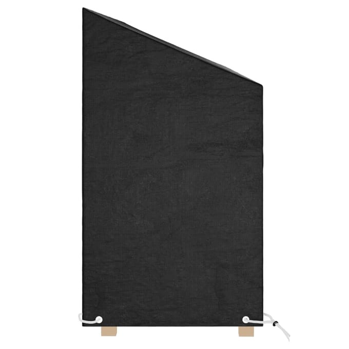 vidaXL - Tuinbankhoezen - 2 - st - 12 - oogjes - 210x70x70/88 - cm - polyetheen
