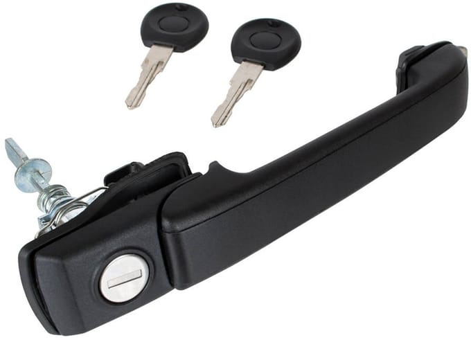 Modecar - Buitendeurhendel - Voor Links - VW Golf III/Vento - Zwart