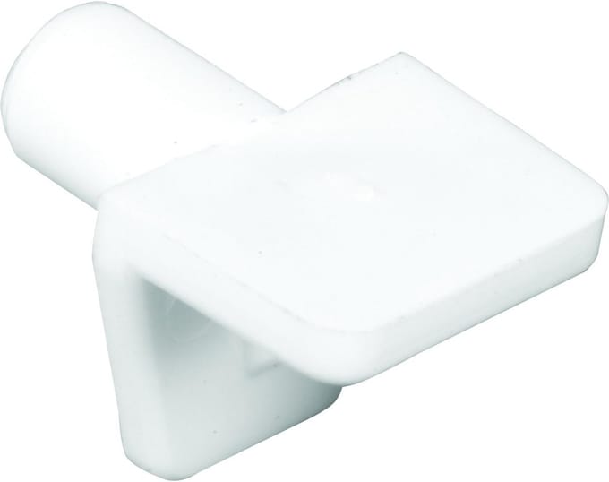 Witte Planksteunen met 5mm Diameter - Set van 8