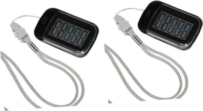 Stappenteller Clip - Loopmeter Tracker - Activiteit Meten - Draagbaar Ontwerp - 6.2 x 4 x 2.4 cm - Zwart
