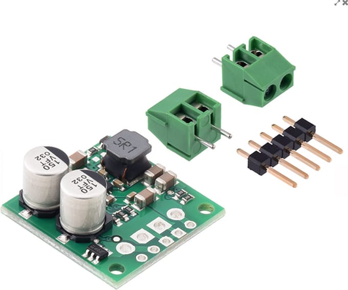 9V, 2.5A Step-Up/Step-Down Voltage Regulator S13V25F9 Pololu 4983