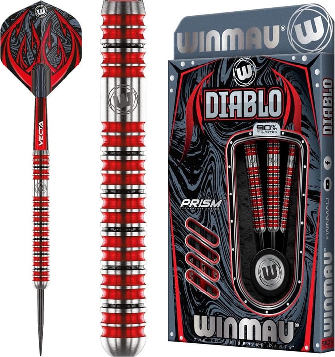 Professionele Tungsten Steeltip Darts Set met Vluchten en Stems