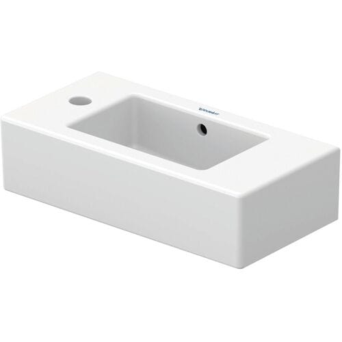 Duravit Vero wash hand basin 50 cm tap hole left