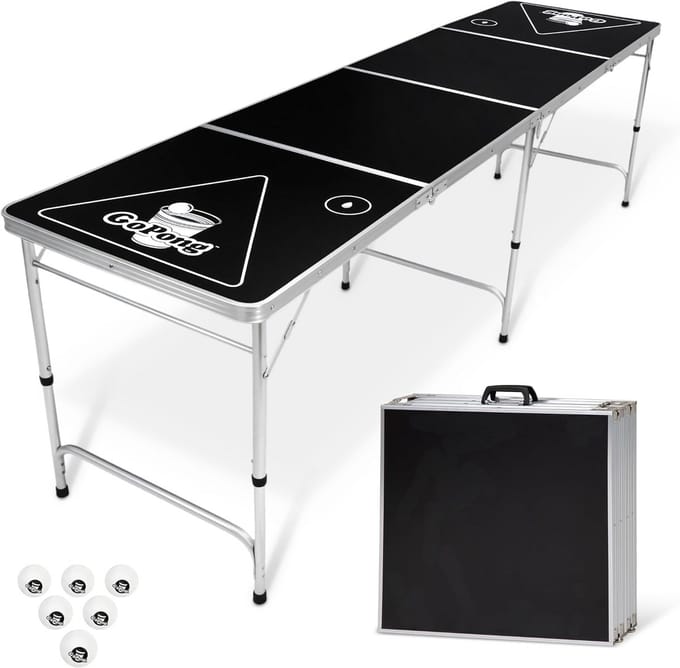 8 Voet Draagbare Bierpongtafel - Ideaal voor Feesten en Evenementen