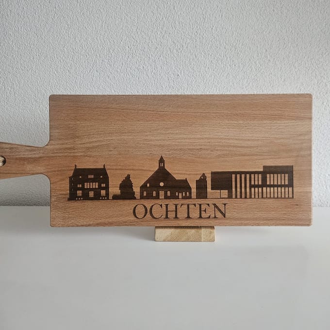 borrelplank beukenhout skyline Ochten 34 cm